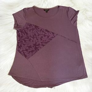 👚Simply Vera Size XL Plum Colored Blouse